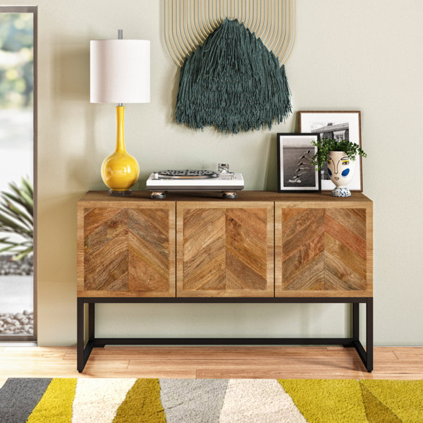 Felten Storage Buffet Table with Winerack & Reviews AllModern